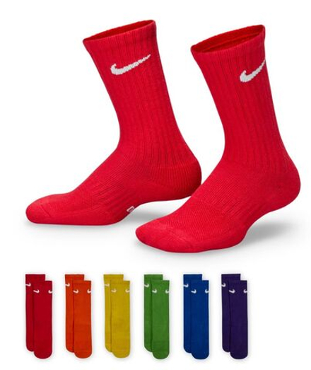 Теннисные носки Nike Everyday Crew 6P - multicolor