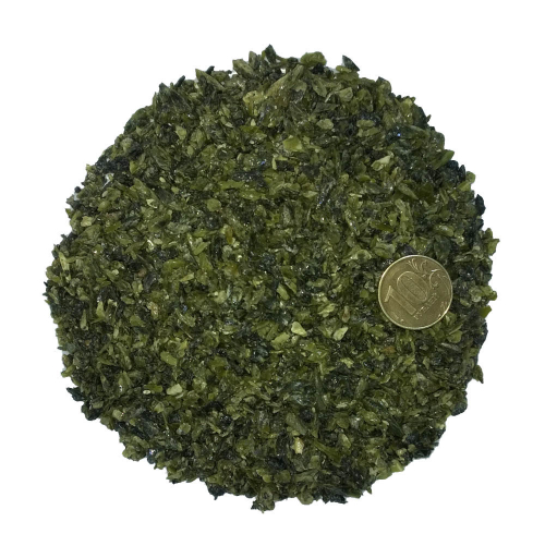 Грунт змеевик, Биодизайн (темно-зеленый) фр 2-5мм, 5 кг ,4л.