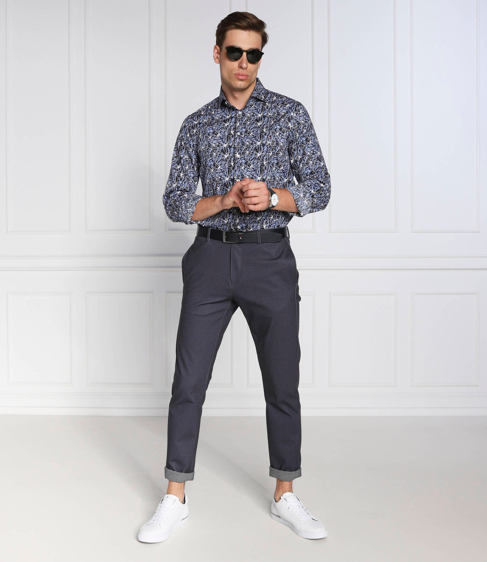 рубашка Tommy Hilfiger - темно-синий(MW0MW26855)