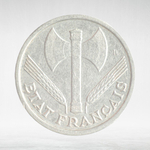 France, 1 Franc 1942 - Vichy French State, VF