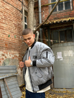 Бомбер ZRD Tag Серый