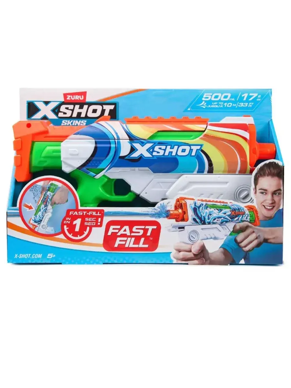 Водный бластер водяной пистолет Зуру X-Shot Water Hyperload