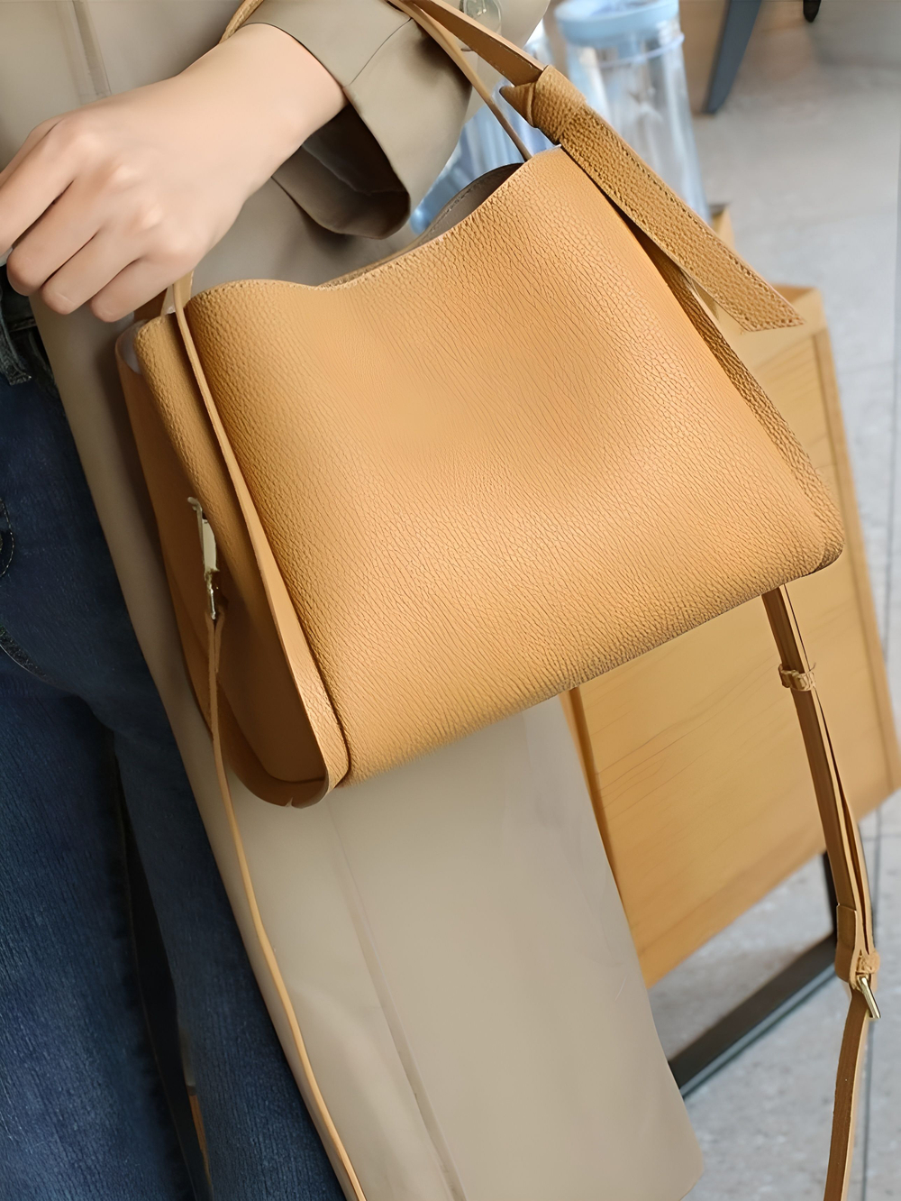 сумка женская натуральная кожа через плечо кросс боди маленькая