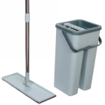 Набор для уборки «Azure»(ведро с отжимом, швабра, две насадки) F015 без коробки