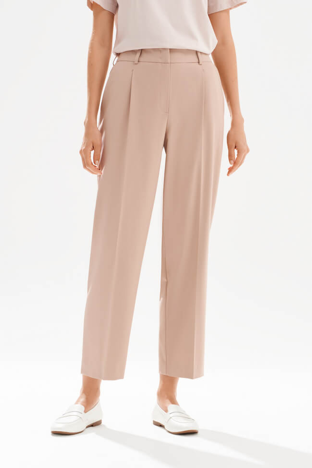 31258 Брюки женские (капучино)