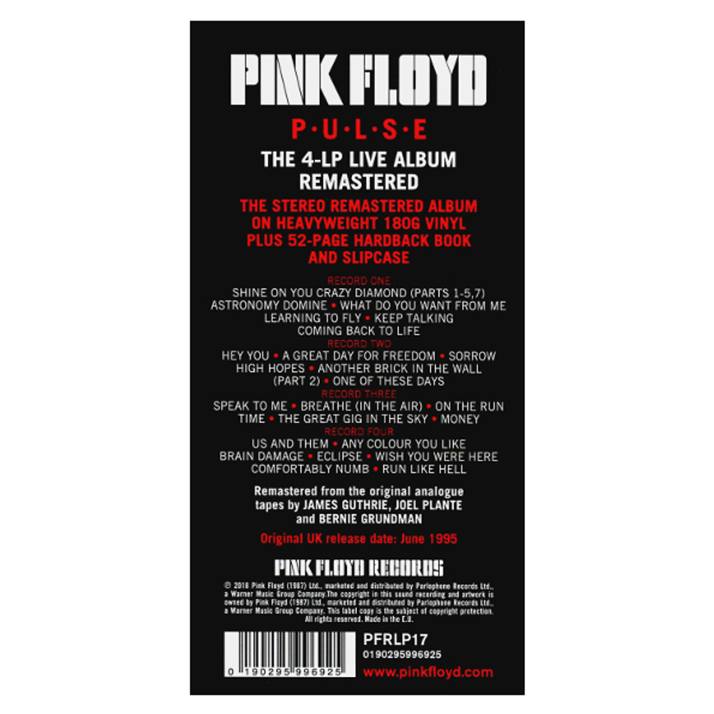 Pink Floyd / Pulse (4LP)