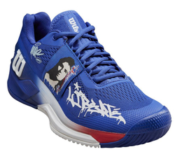 Теннисные кроссовки Wilson Rush Pro 4.0 Hope Paris - bluing/white/infrared - White Red Blue