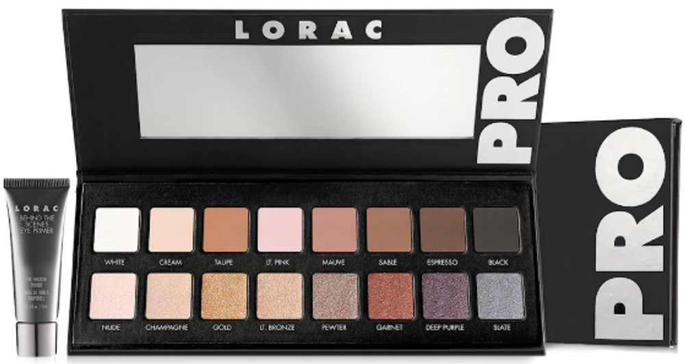 LORAC Pro Palette палетка теней