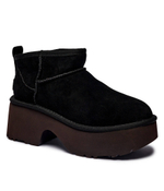 Кожаные угли Classic Ultra Mini New Heights UGG - черный(1158311)