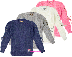 джемпер шнуровка блески 1768