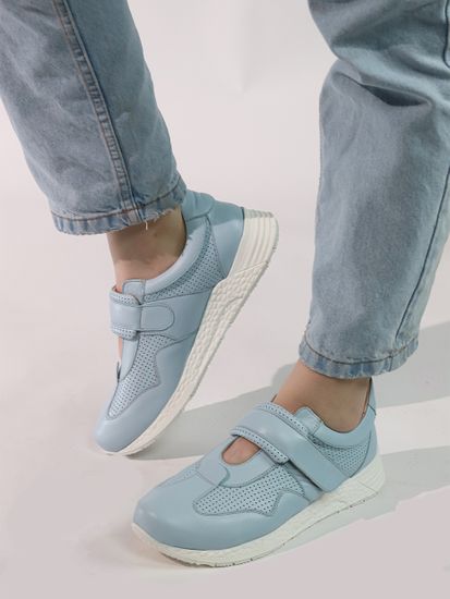 1001 |Женские кеды (Светло-синий)