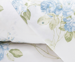 Постельное белье 2 спальное евро макси Mirabello Scented Rose голубое