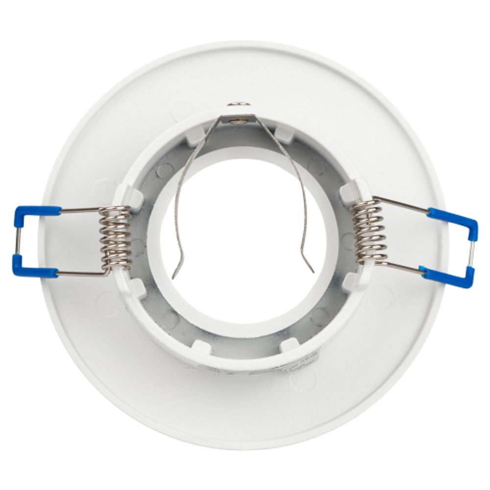 Светильник встраиваемый алюминиевый ЭРА KL105 WH под лампу MR16 GU5.3 белый | Алюминиевые встраиваемые светильники