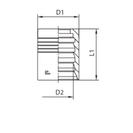 Муфта DN 10 4SP NEW