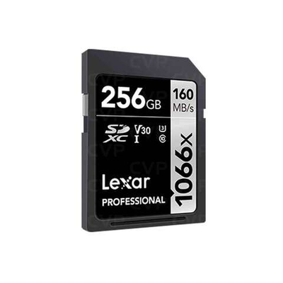 Карта памяти Lexar Professional 1066x Silver SDXC 256GB UHS-I U3 V30, R/W 160/120 МБ/с