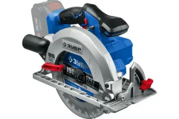 Аккумуляторная дисковая пила ЗУБР Профессионал СРВ-190 Т7 (без АКБ и ЗУ)
