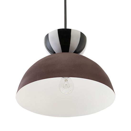 Светильник подвесной anniken, D31х24 см, сливовый