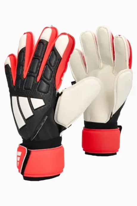 Вратарские перчатки adidas Predator Match Fingersave Junior - черный