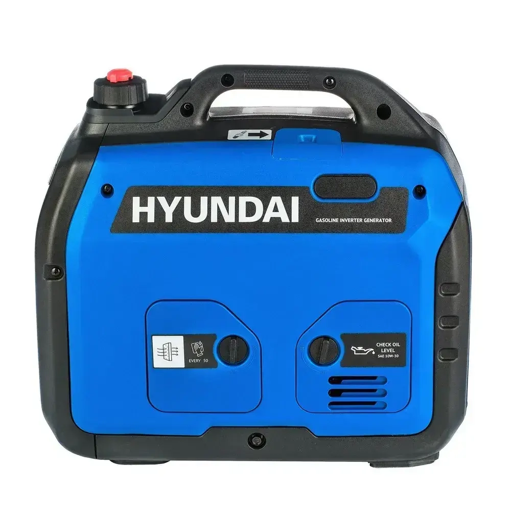 Инверторный бензиновый генератор Hyundai HHY 3050Si 3.3 кВт, Вес 22 кг