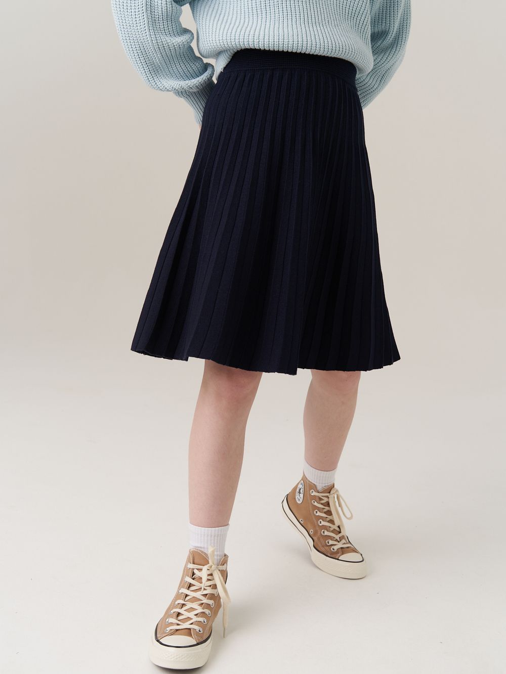 Юбка школьная для девочки AT883 синий