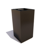 Урна "Лофт", черный муар