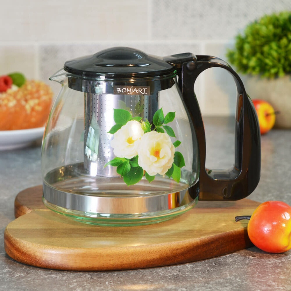 Чайник заварочный 0,7л с рисунком, 202463