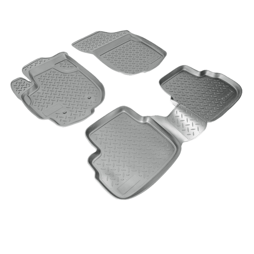Ковры в салон Norplast/Unidec для Suzuki Liana (2001-2008), Серый, арт.NPL-Po-85-30-G