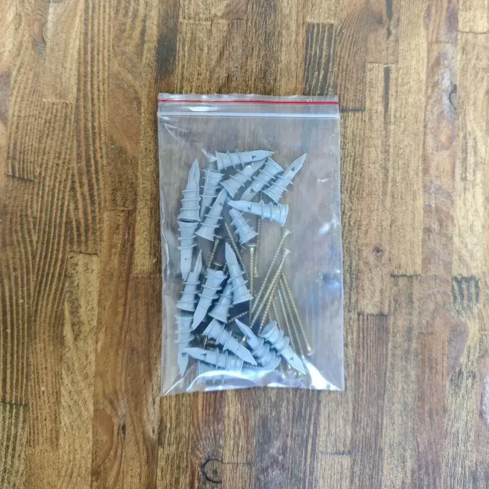 Набор ДЮБЕЛЬ+САМОРЕЗ (Дюбель "Driva" 12*32 со сверлом-20шт., Саморез универсальный 3,5*50-20шт.)