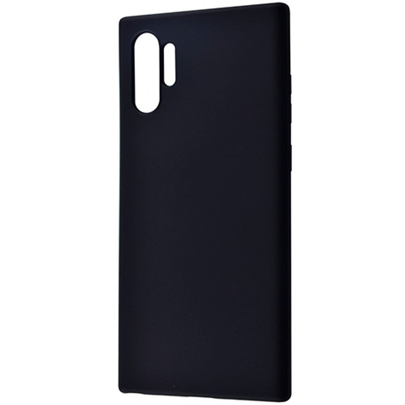 Silicone Cover для Samsung Galaxy Note 10 Plus Black