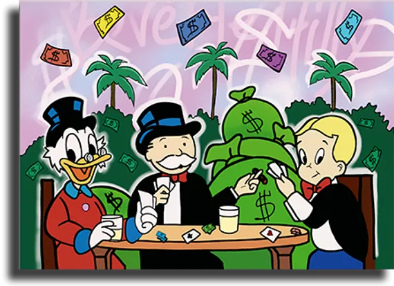 Постер "Monopoly, Rich and McDuck"