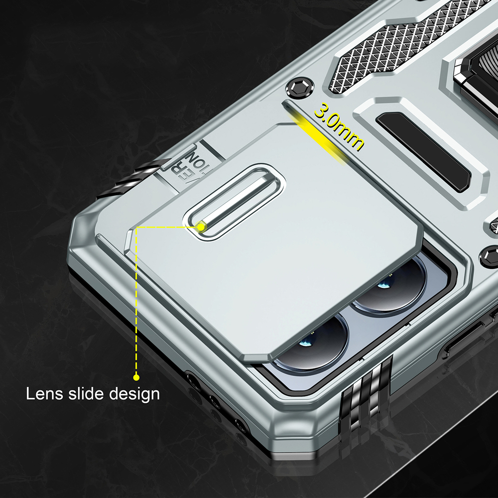 Чехол Safe Case с кольцом и защитой камеры для Xiaomi 14T