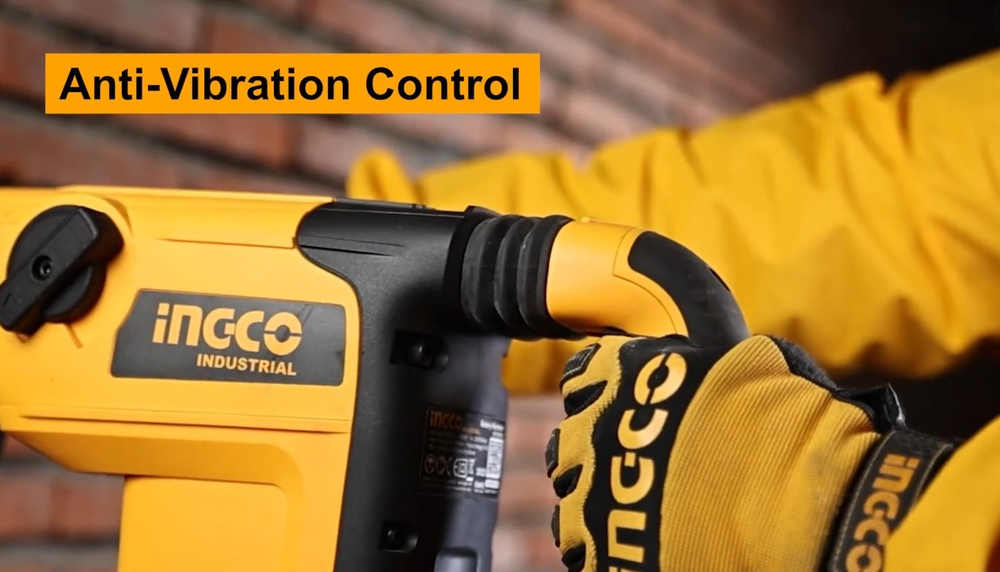 Перфоратор SDS-Max INGCO RH1200428 INDUSTRIAL 1200 Вт 2-10 Дж