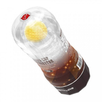 Мужской мастурбатор Stellar с внутренним стимулятором, желтый