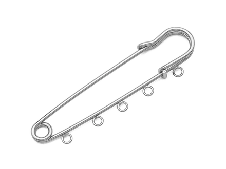 Булавка 70мм, с 5 петельками