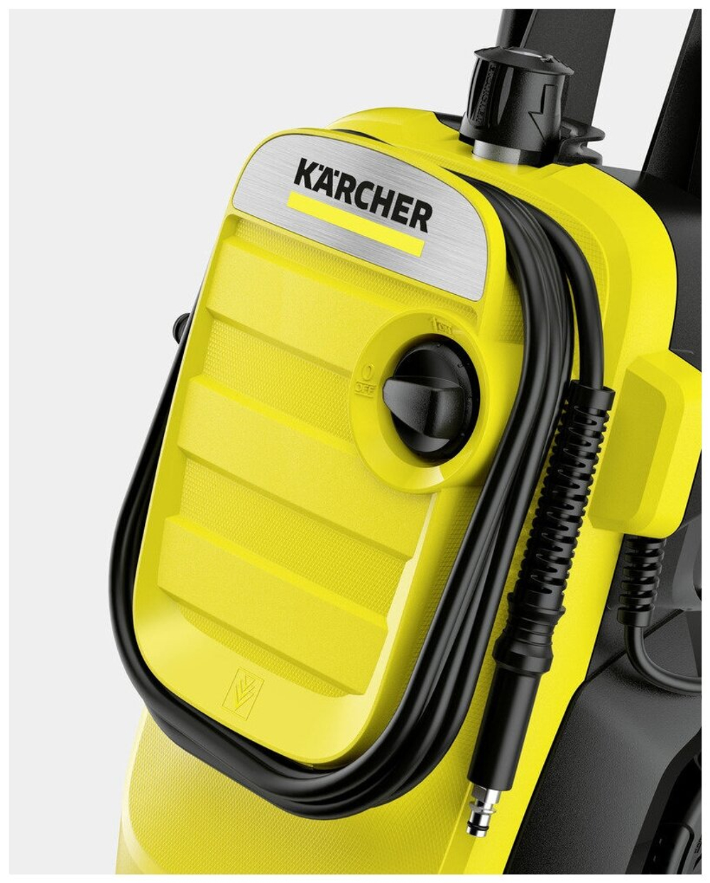 Аппарат высокого давления KARCHER K 4 Compact UM 420 л/ч,1,8кВт,130 бар,шланг 6м (1.679-400.0)