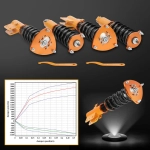 Coilover Suspension Kits подходит для автомобиля Subaru Legacy 05-09 BL BP Adjustable Height Shocks lowering kit