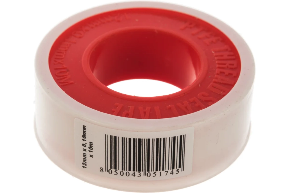 Лента-фум 12ммх0,1ммх10м Valtec VT.PTFE.0.121010 74787