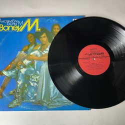 Винтажная виниловая пластинка LP Boney M. Ансамбль Бони М. (СССР 1988) Sunny
