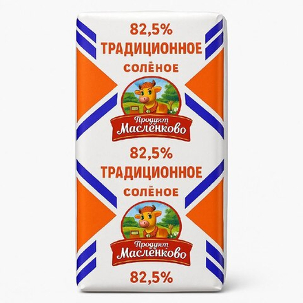 Масло соленое 82,5% Традиционное 400 гр