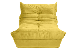 Диван Маршмеллоу Желтый 1 секция