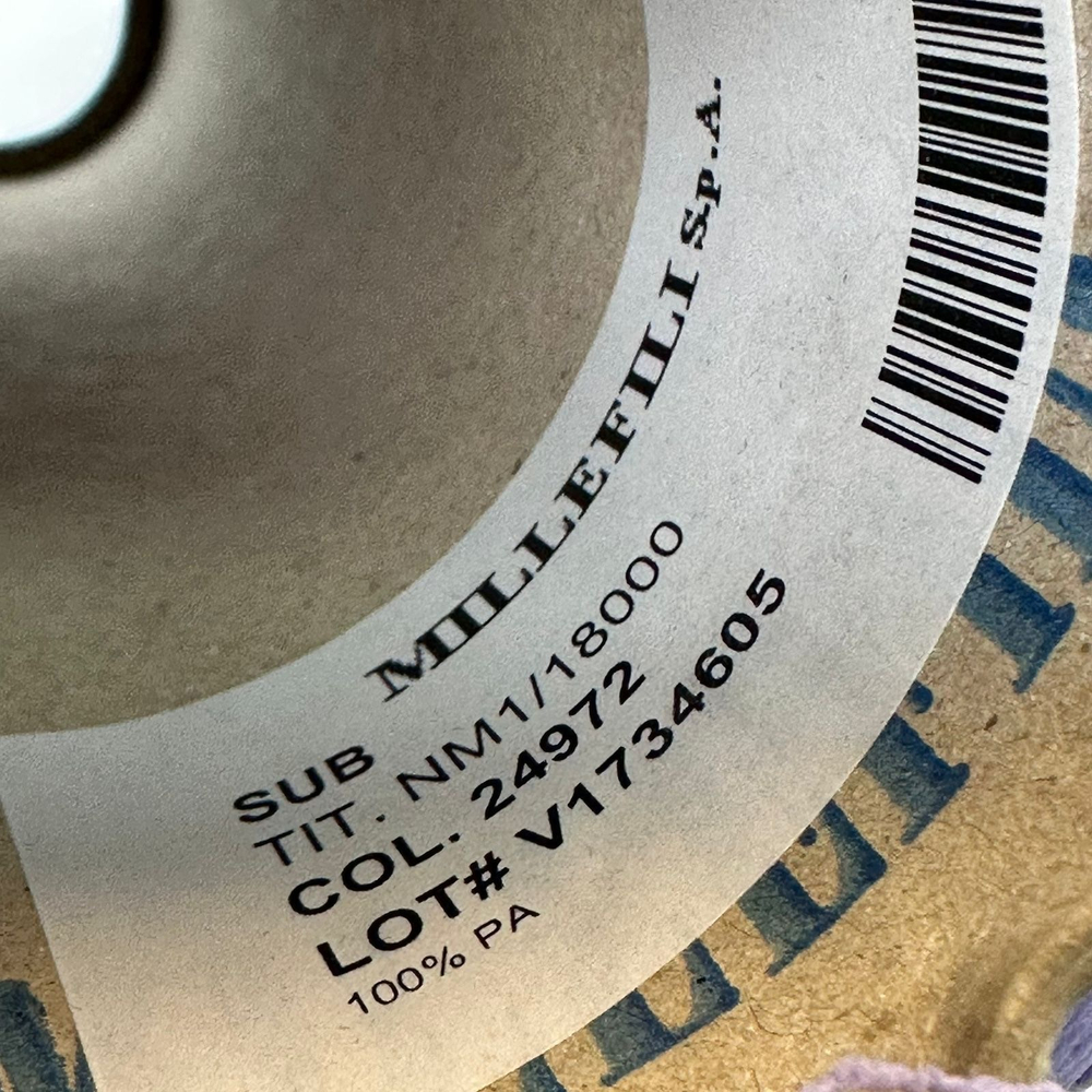 SUB - MILLEFILI S.p.A.; 100% п/а; 1800м/100гр; col. 24972, цвет: сиреневый