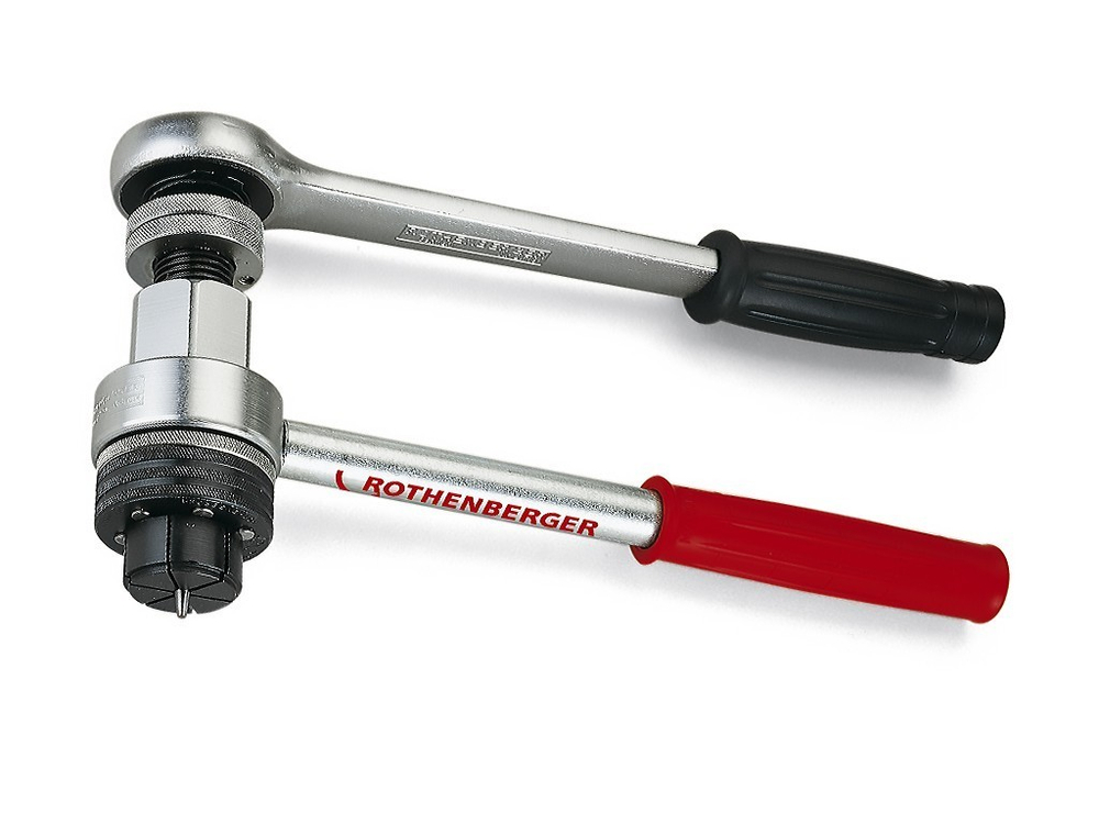 Экспандер Rothenberger А0, к-т в метал.ящике, храповик 3/4'' и головки типа-S 35-42-54-64 мм+фреза