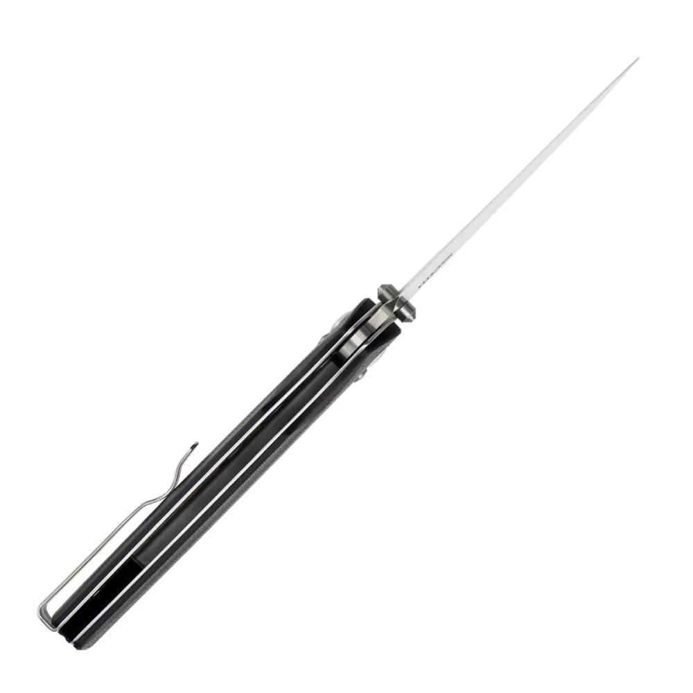 Нож складной SRM 258L-GB Terrier Satin (D2, Black G10)