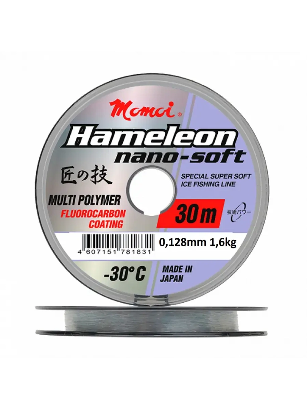 Леска Nano-Soft Winter 30м прозрачная