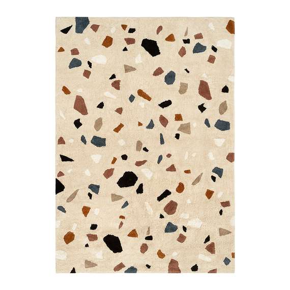 Ковер из хлопка terrazzo poetry из коллекции ethnic, 180х230 см