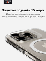 Прозрачный чехол MOFT Snap Case на айфон 14 Plus / iPhone 14 Plus
