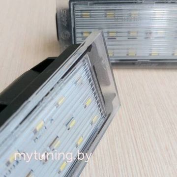 Подсветка номера LED для Renault Twingo Clio Megane Laguna