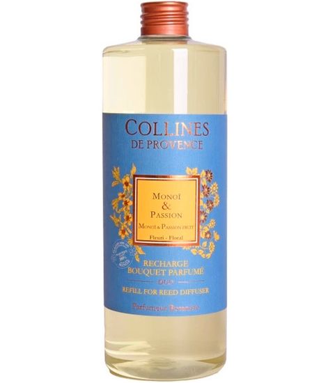 Monoi and Passion Fruit, наполнитель для аромадиффузора Duos Parfumes collection, Collines de Рrovencе