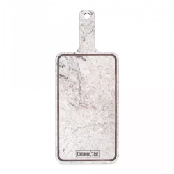 Доска разделочная с ручкой 15x37см ComposeEat Everyday мрамор серый