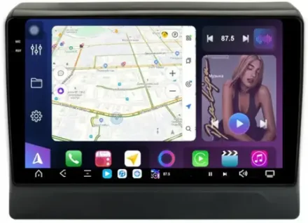 Магнитола для Mitsubishi Delica D5 2019+ - FarCar GX10-9633 монитор 10.36" 2K QLED на Android 14, TS20, 6+128Гб, CarPlay, 4G SIM-слот